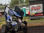 Shawn getting traction qualifying in Stockton