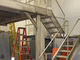 Stainless Steel Staircase