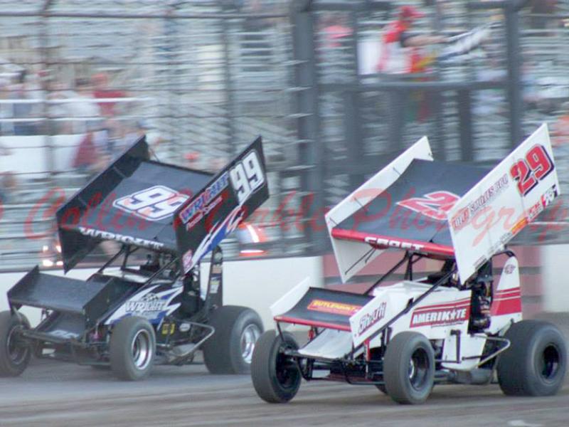 Intense Heat race action at Tulare