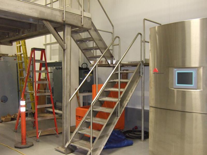 Stainless Steel Staircase