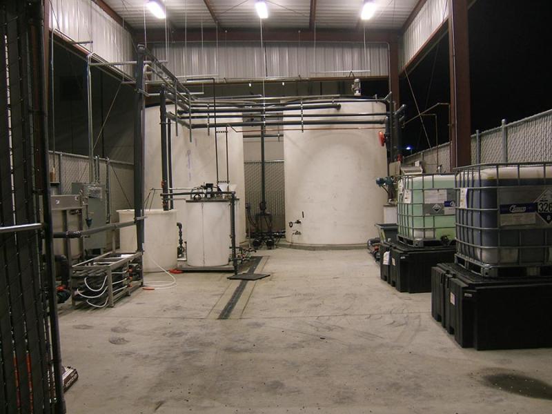 Full-scale Industrial Waste Water System Installation