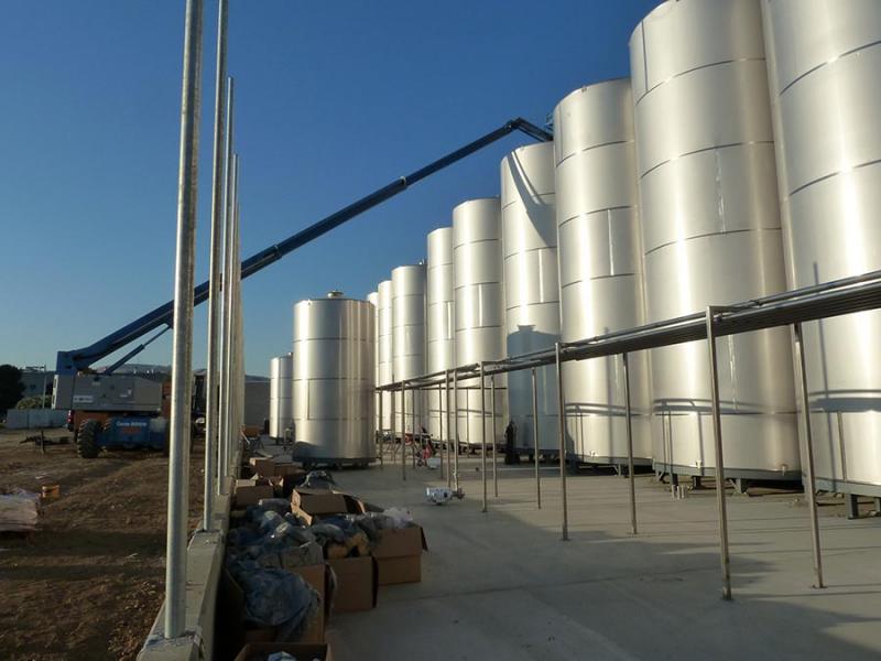 Single Wall Product Silos