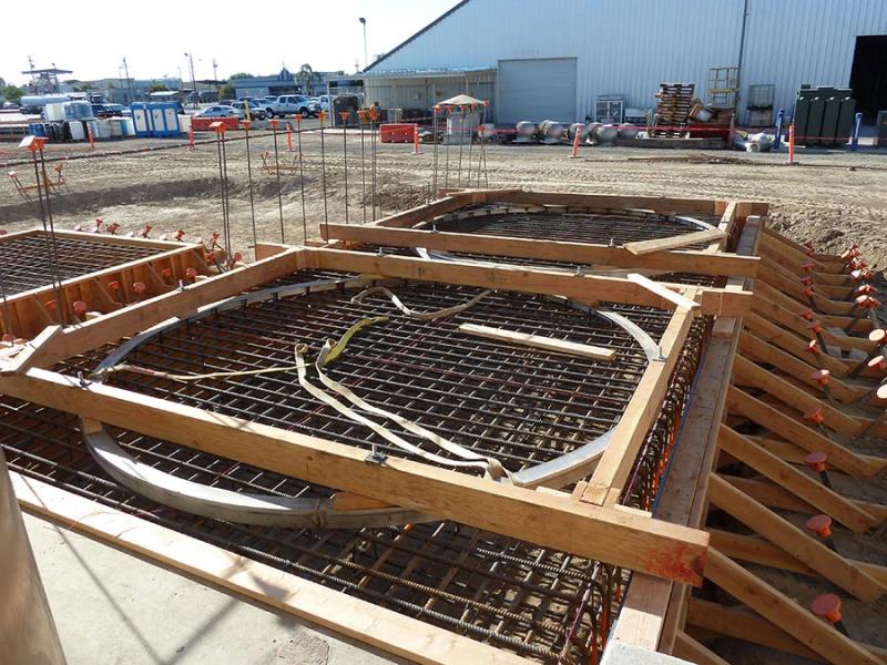 Rebar and form setting